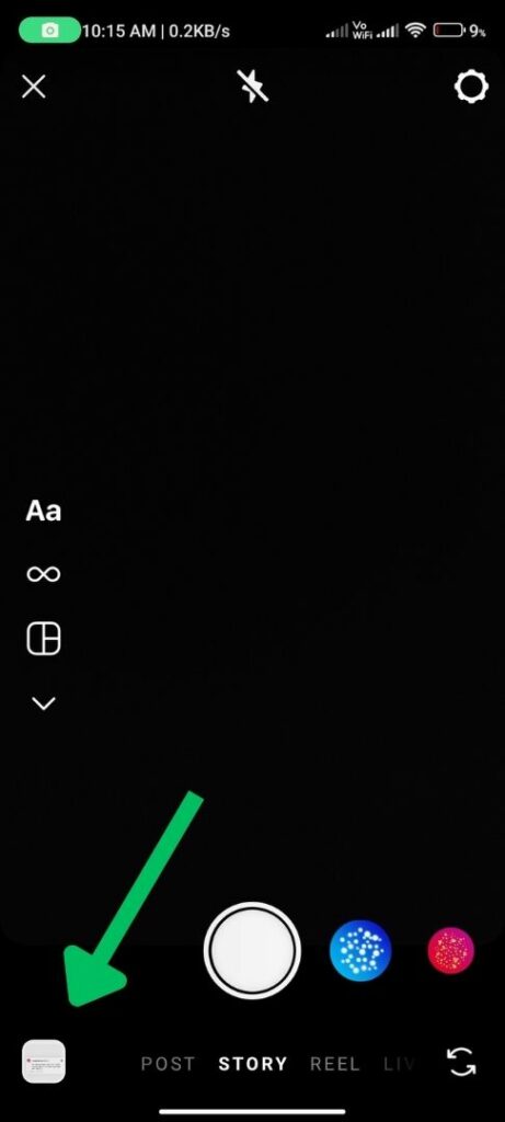 Select Media for Instagram Stories