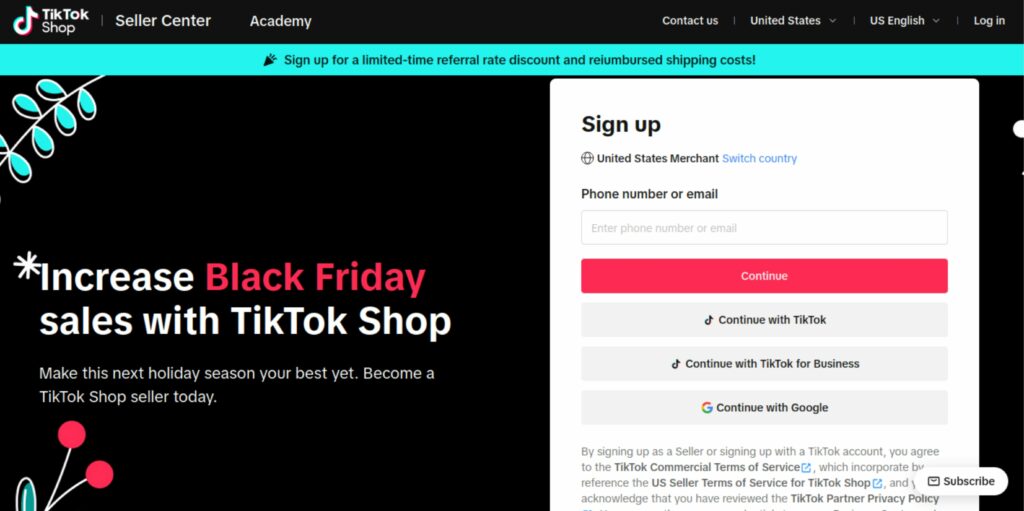 Sign up TikTok Shop - How to Set Up a TikTok Shop?