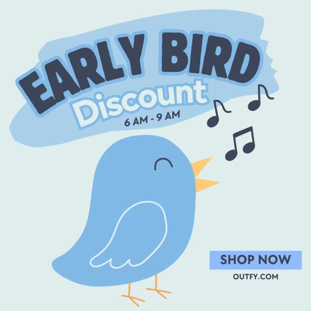 Blue Early Bird Discount